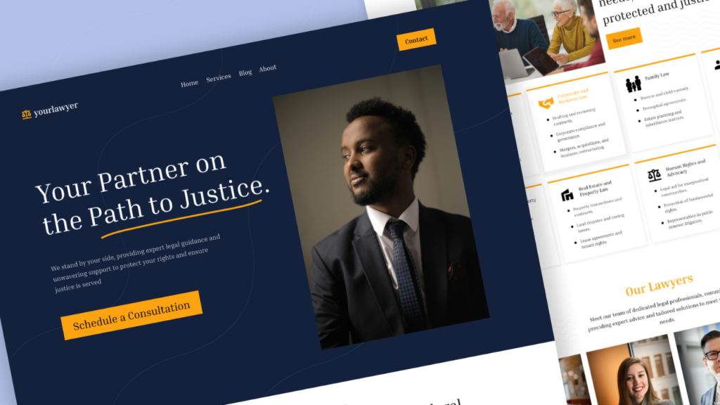 Lawyer Website Development – Professional WordPress Websites for Law Firms & Attorneys