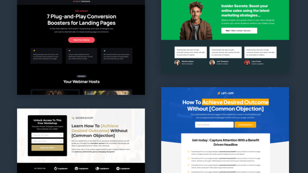 Lead Capture Landing Page with WordPress