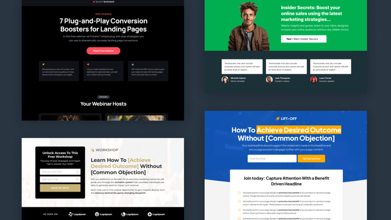 Lead Capture Landing Page with WordPress