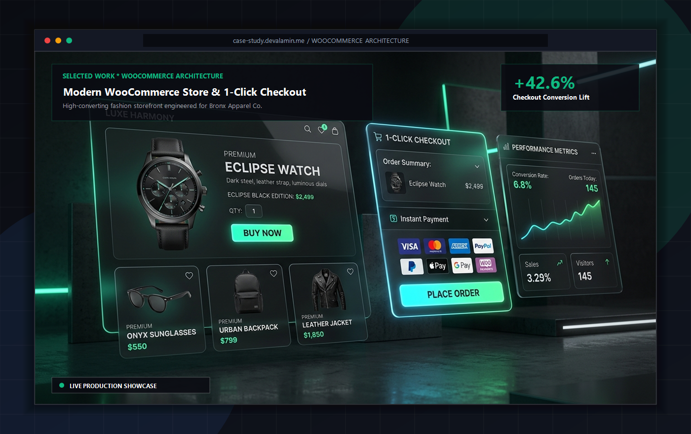Modern WooCommerce Store & 1-Click Checkout